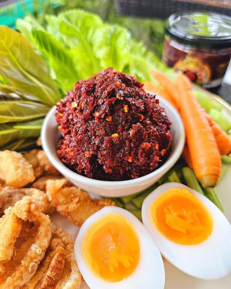 Thai Chili Paste (Nam Prik Ta Daeng) น้ำพริกตาแดง image 1