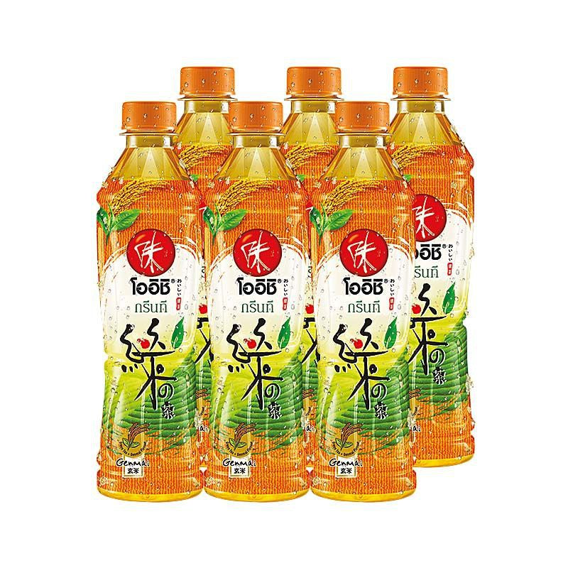 Oishi Green Tea Genmai Flavour ชาเขียว รสน้ำข้าวญี่ปุ่น