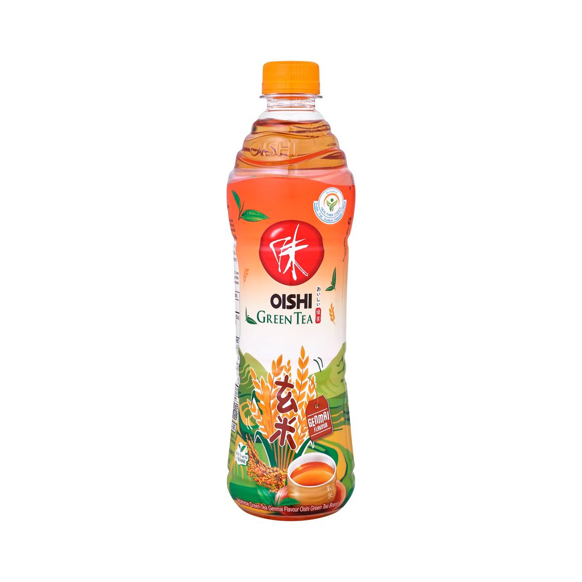 Oishi Green Tea Genmai Flavour ชาเขียว รสน้ำข้าวญี่ปุ่น