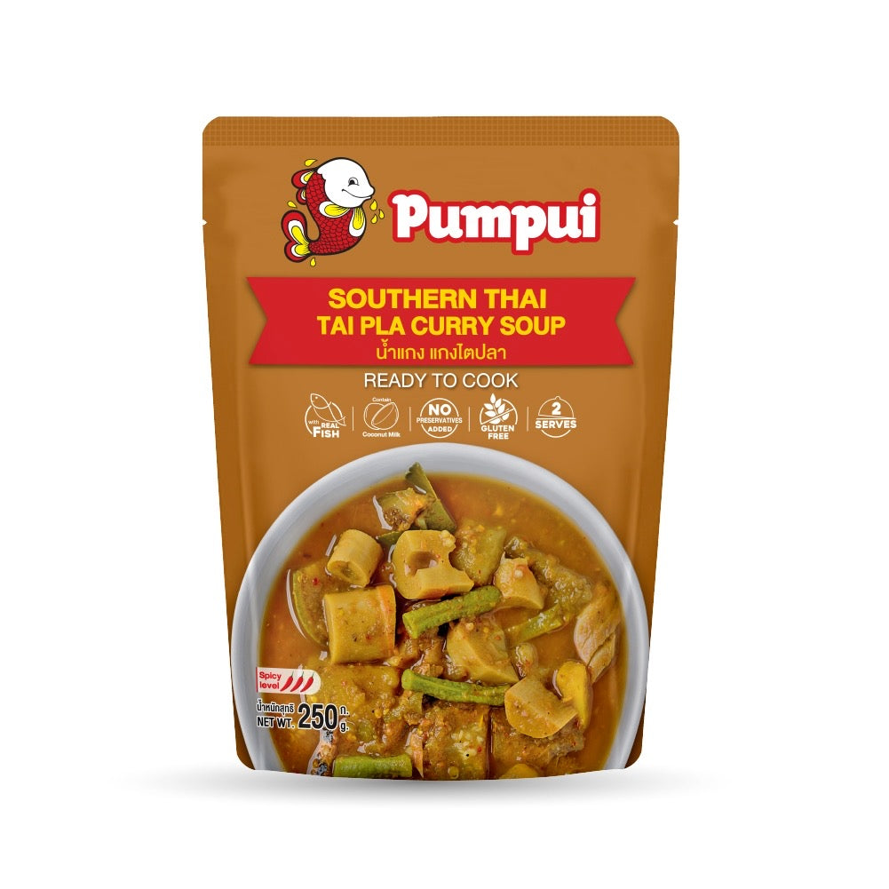 Southern Thai Tai Pla Curry Soup (Ready To Cook) น้ำแกงไตปลา