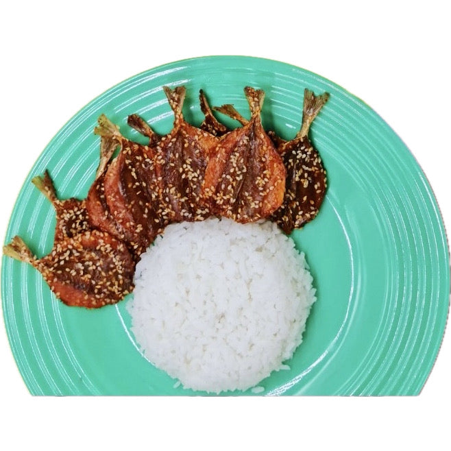 Fried Sweet Sesame Fish ปลาหวานงาทอด