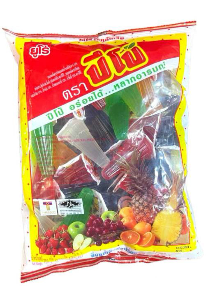 Assorted Fruit Jelly Sticks ปีโป้ รวมรส
