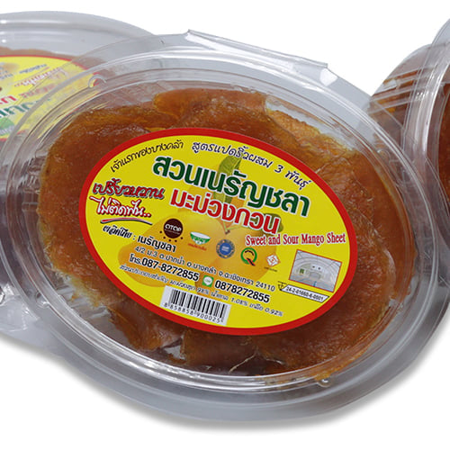Sweet and sour mango sheet มะม่วงกวน image 0