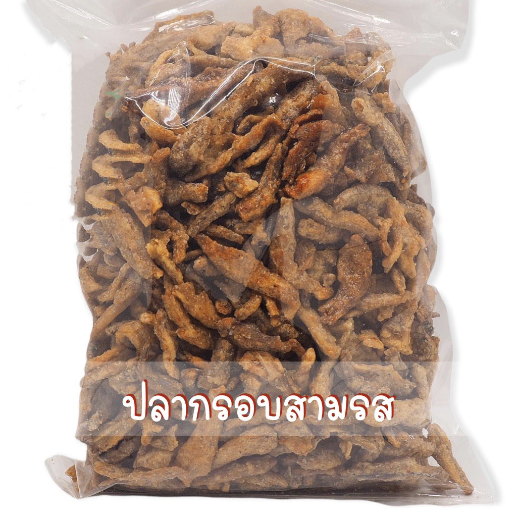 Crispy fish with 3 flavoured ปลากรอบ 3 รส image 0