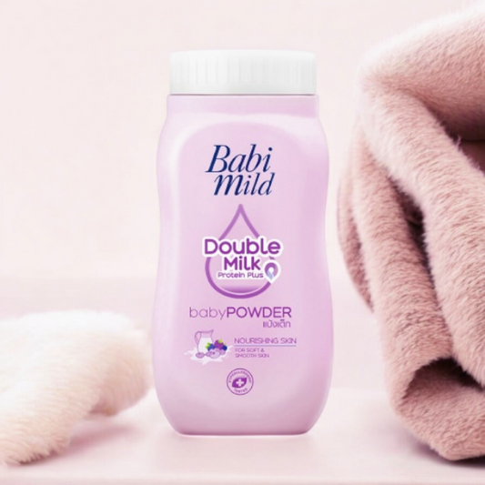 Babi Mild Double Milk แป้งเด็กเบบี้มาย image 0