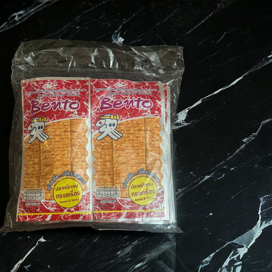 Bento Squid Seafood Snack ปลาหมึกอบทรงเครื่อง image 0