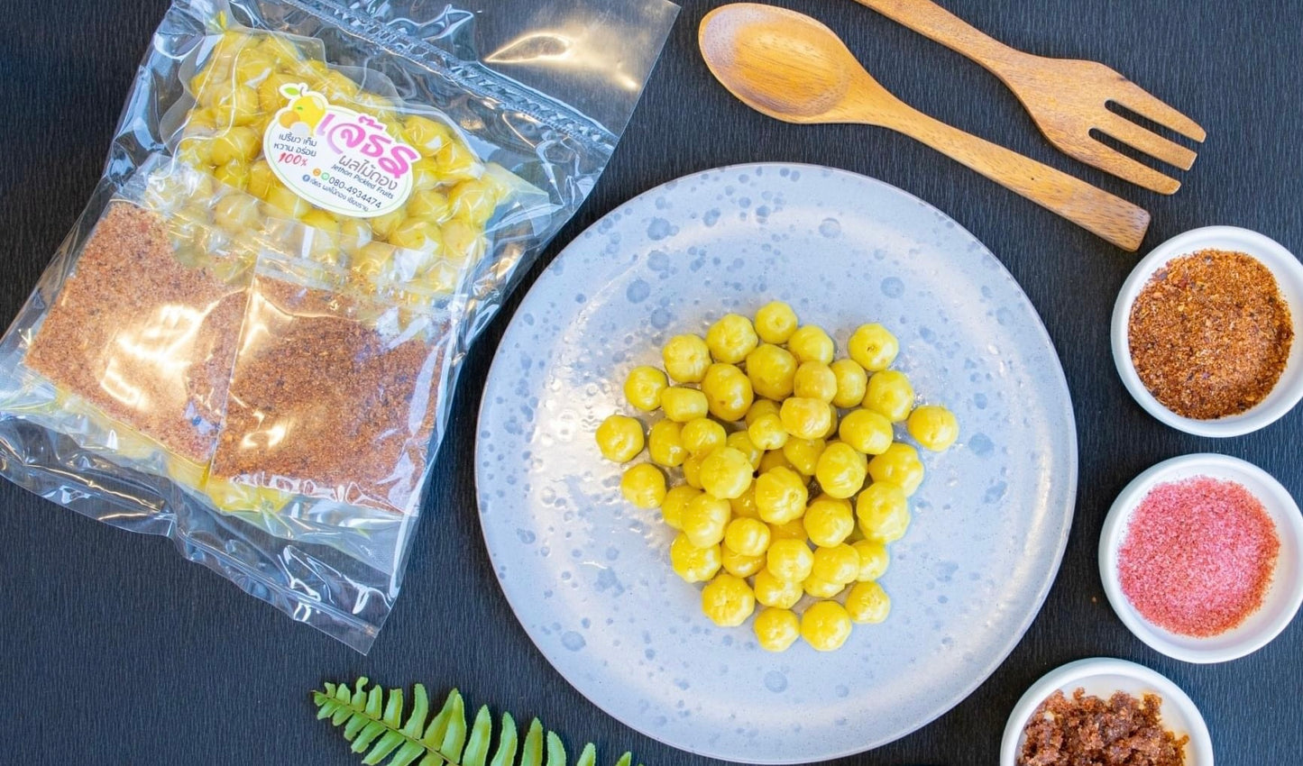 Pickled Gooseberry มะยมดอง image 0