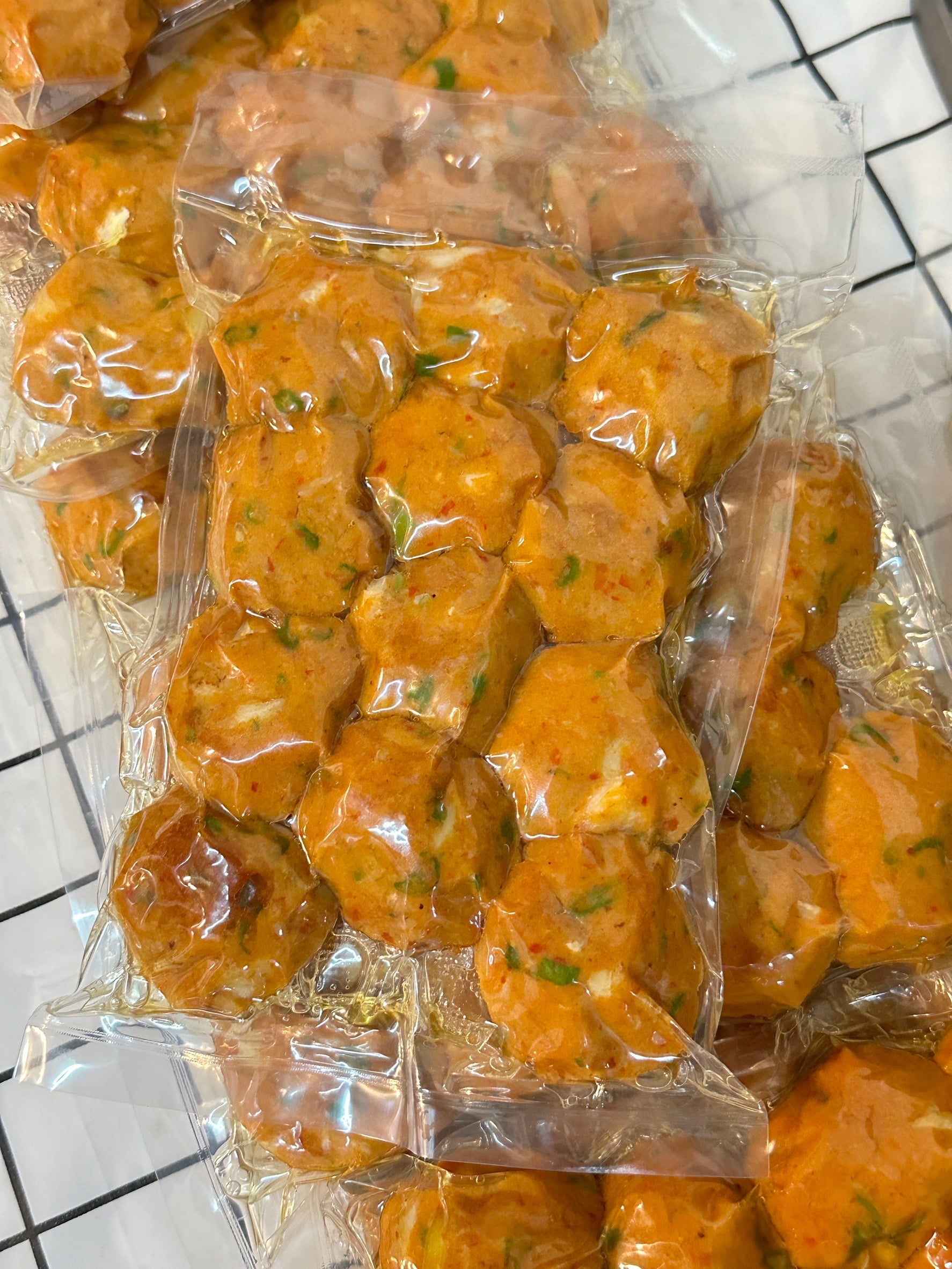 Fried crab cake ทอดมันปู image 0