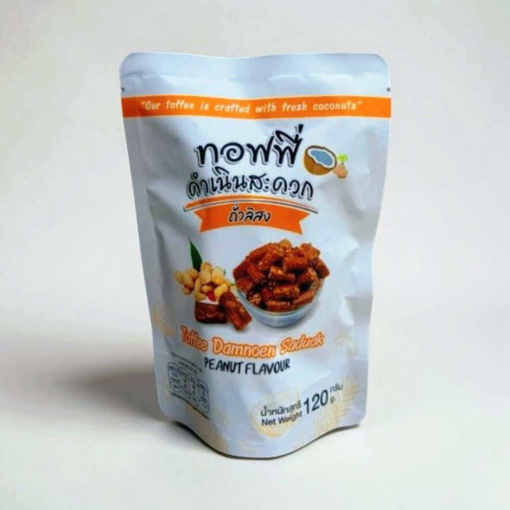 Peanut toffee ทอฟฟี่ถั่วกรอบ