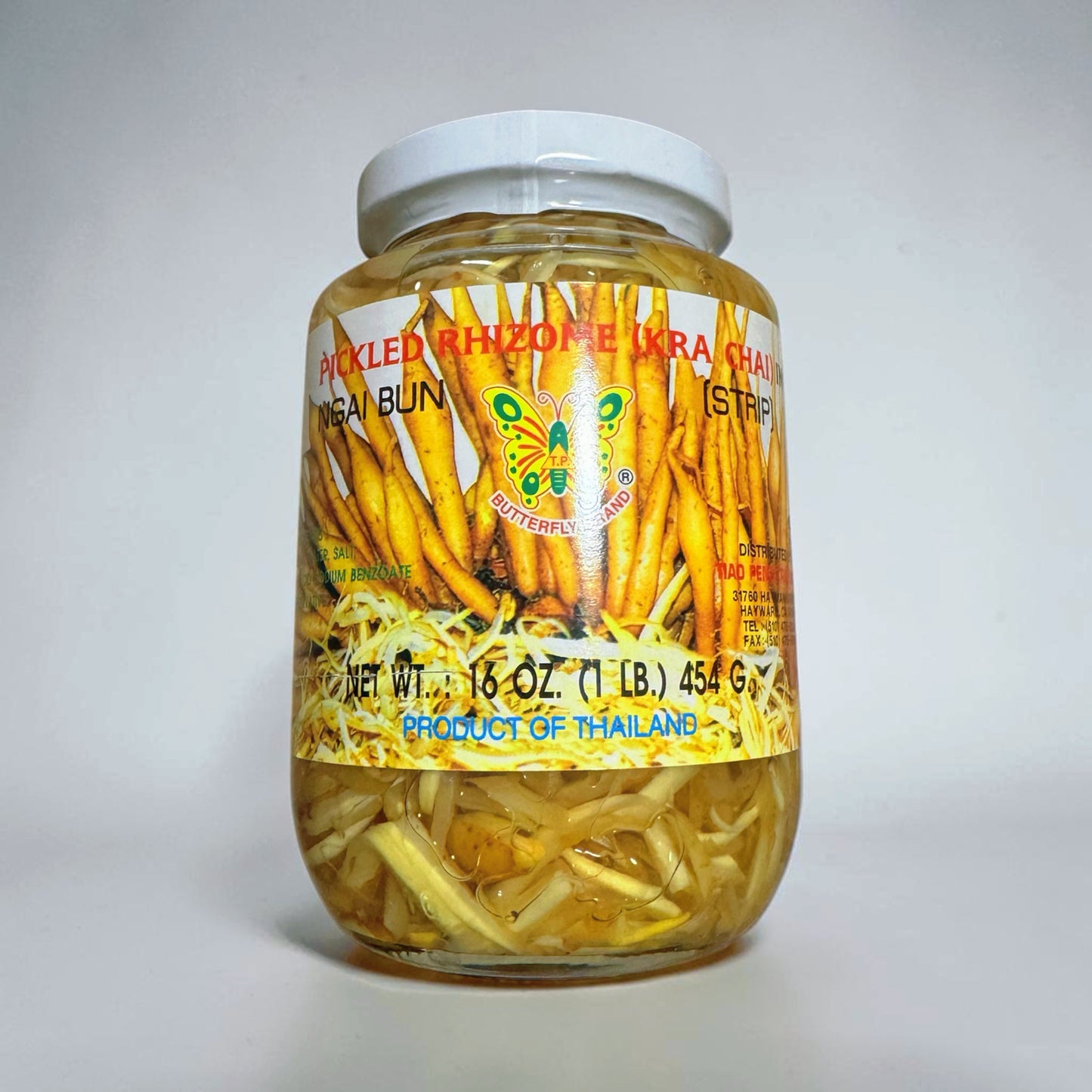 Pickled Rhizome (Kra Chai) In Brine กระชายดอง