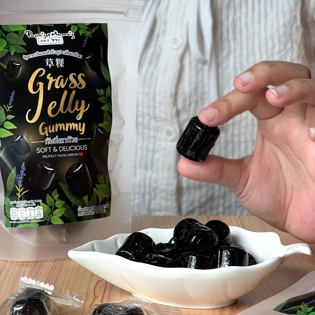 Grass Jelly Gummy เฉาก๊วยหนึบ