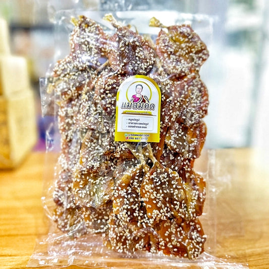 Fried Sweet Sesame Fish ปลาหวานงาทอด