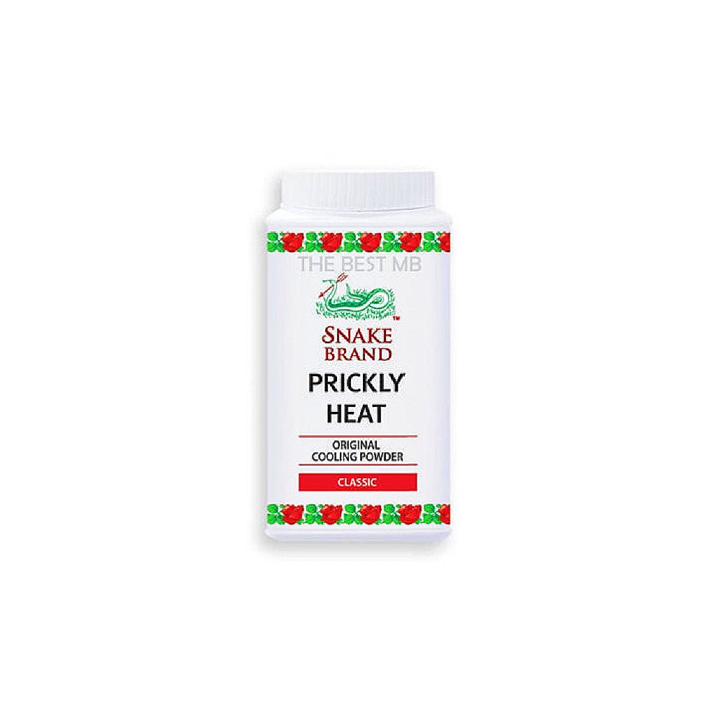 Snake brand prickly heat cooling powder classic แป้งเย็นตรางู image 0