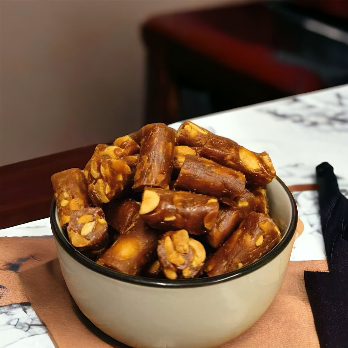 Peanut toffee ทอฟฟี่ถั่วกรอบ image 0