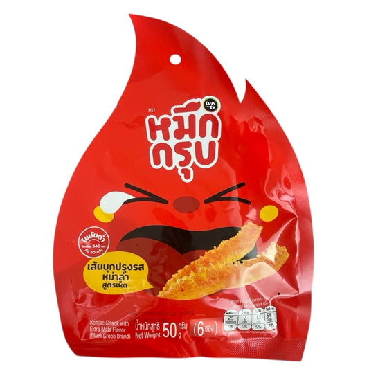 Konjac Snack with Extra Mala Flavor หมึกกรุบ หม่าล่า image 0