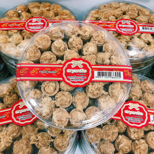 Crispy roll shredded pork ทองม้วนไส้หมูหยอง image 0